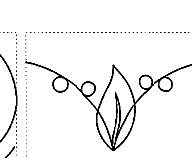 Leaf and Circles Triangle