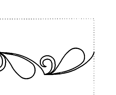 Paisley Curl Border